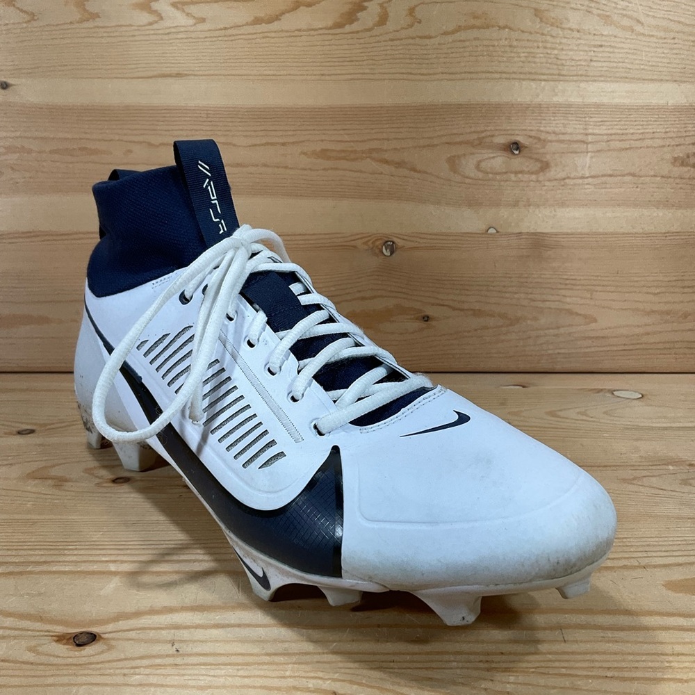 Nike Vapor Edge Pro 360 2 NFL Cleats Men’s 13 White Navy Team Issued FN7759-102